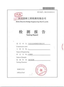濮阳公司检测报告